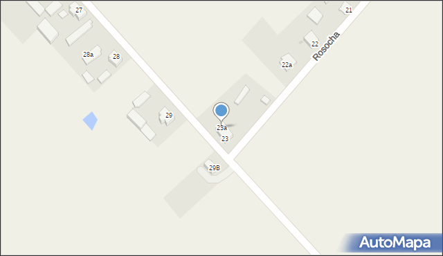 Rosocha, Rosocha, 23a, mapa Rosocha