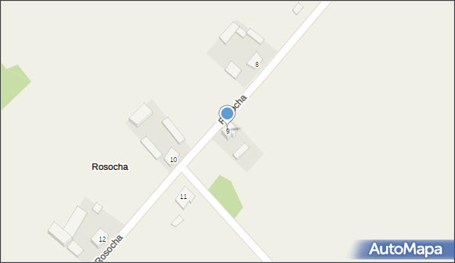 Rosocha, Rosocha, 9, mapa Rosocha