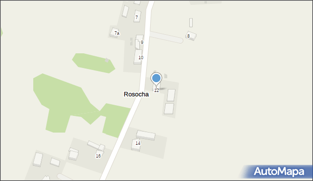 Rosocha, Rosocha, 12, mapa Rosocha