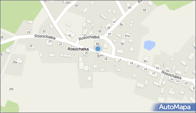 Rosochatka, Rosochatka, 19, mapa Rosochatka