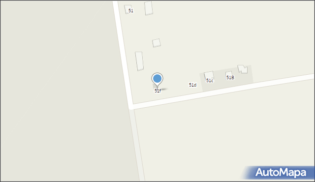Rosochy, Rosochy, 51f, mapa Rosochy