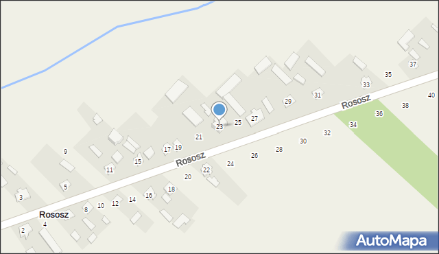 Rososz, Rososz, 23, mapa Rososz