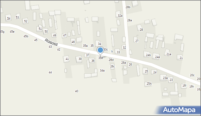 Rososz, Rososz, 33d, mapa Rososz