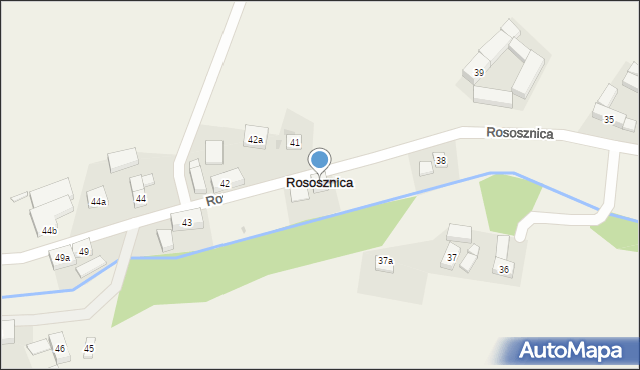 Rososznica, Rososznica, 40, mapa Rososznica