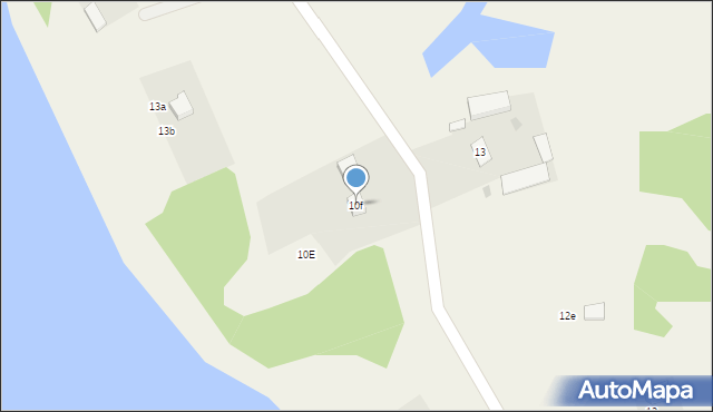 Rospuda, Rospuda, 10f, mapa Rospuda