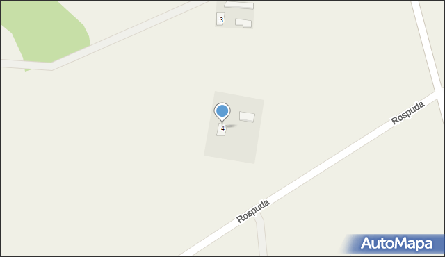 Rospuda, Rospuda, 4, mapa Rospuda