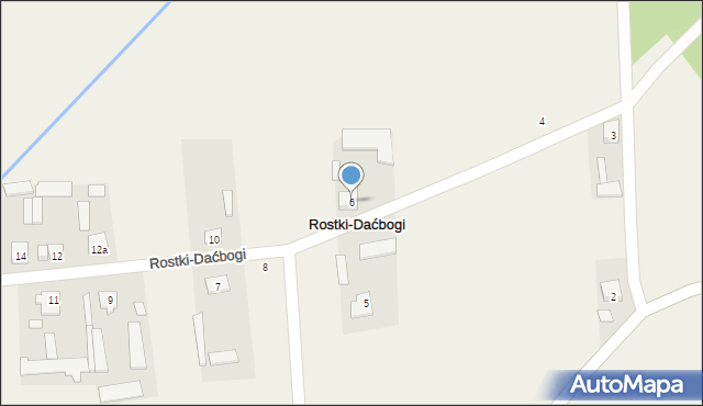 Rostki-Daćbogi, Rostki-Daćbogi, 6, mapa Rostki-Daćbogi