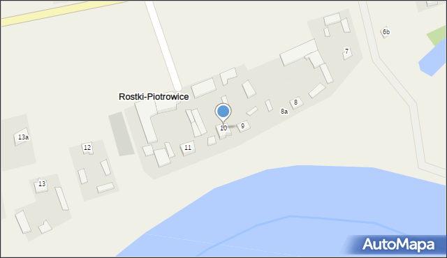 Rostki-Piotrowice, Rostki-Piotrowice, 10, mapa Rostki-Piotrowice