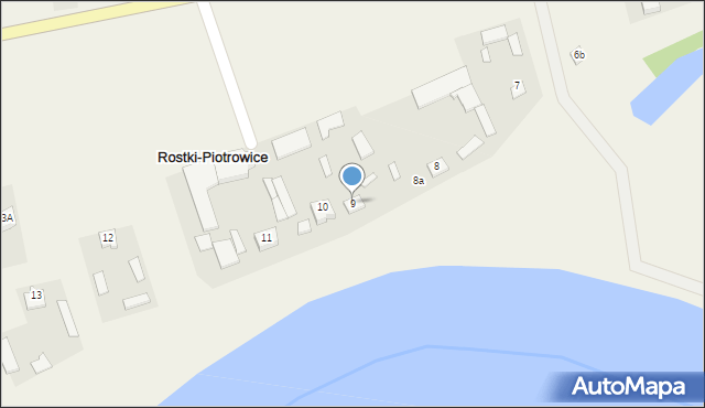 Rostki-Piotrowice, Rostki-Piotrowice, 9, mapa Rostki-Piotrowice