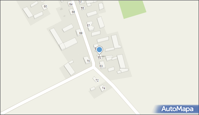 Rostkowo, Rostkowo, 61, mapa Rostkowo