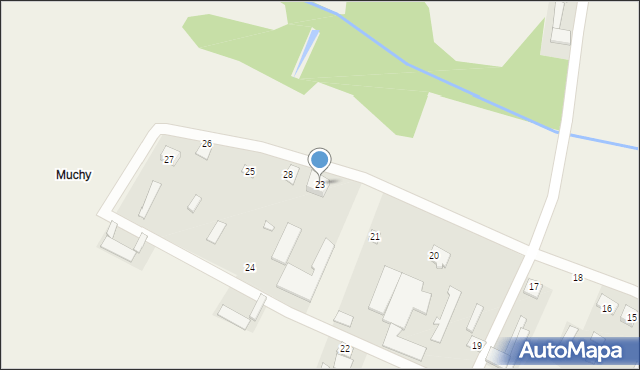 Roszki-Ziemaki, Roszki-Ziemaki, 23, mapa Roszki-Ziemaki