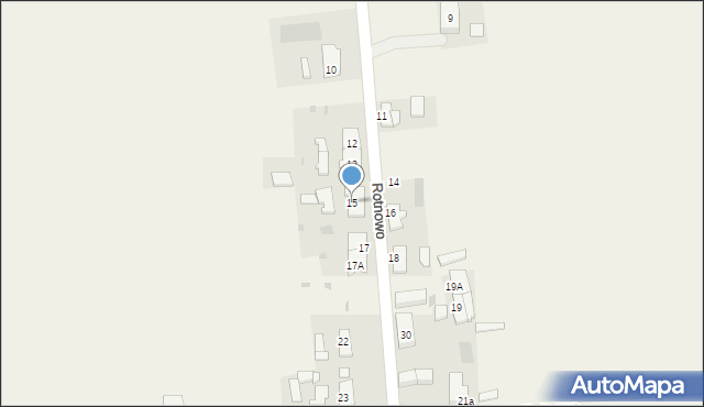 Rotnowo, Rotnowo, 15, mapa Rotnowo