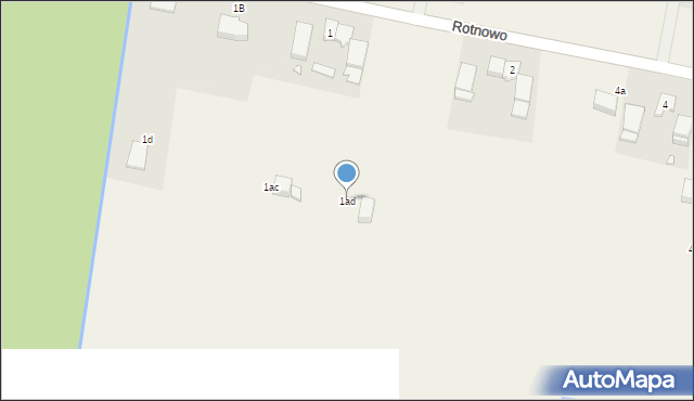 Rotnowo, Rotnowo, 1ad, mapa Rotnowo
