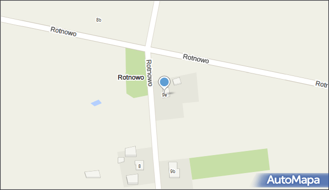 Rotnowo, Rotnowo, 9e, mapa Rotnowo