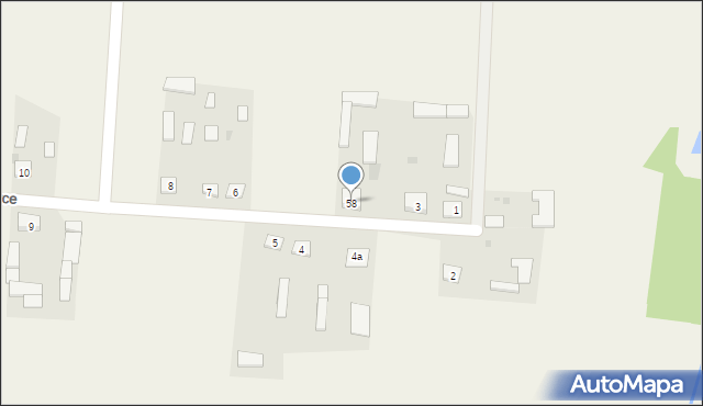 Rówce, Rówce, 3a, mapa Rówce