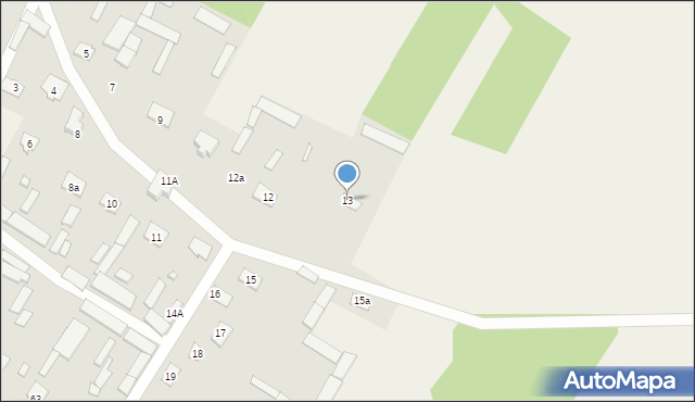 Rowiska, Rowiska, 13, mapa Rowiska