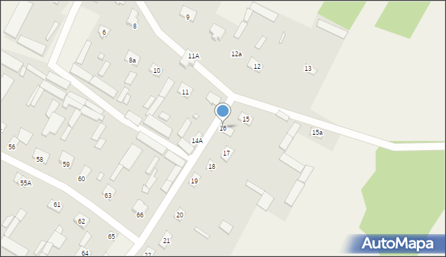 Rowiska, Rowiska, 16, mapa Rowiska