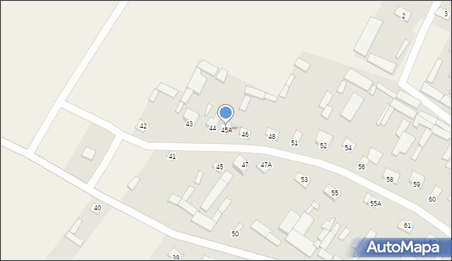 Rowiska, Rowiska, 45A, mapa Rowiska
