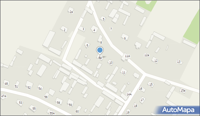 Rowiska, Rowiska, 8a, mapa Rowiska