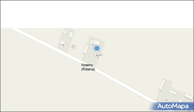 Równa, Równa, 73, mapa Równa