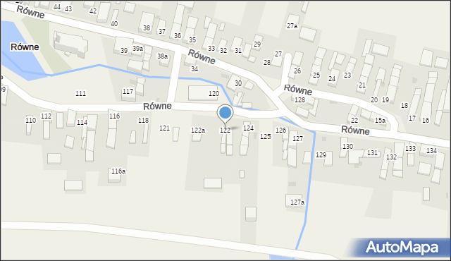 Równe, Równe, 122, mapa Równe