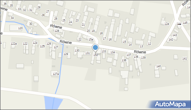 Równe, Równe, 132, mapa Równe