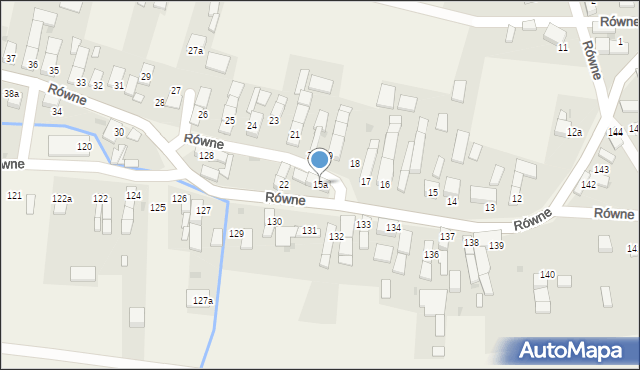 Równe, Równe, 15a, mapa Równe