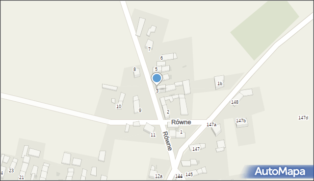 Równe, Równe, 3, mapa Równe