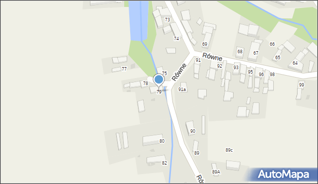Równe, Równe, 79, mapa Równe