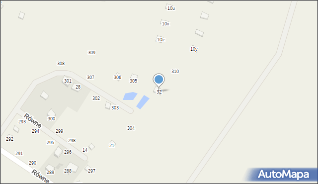 Równe, Równe, 32, mapa Równe