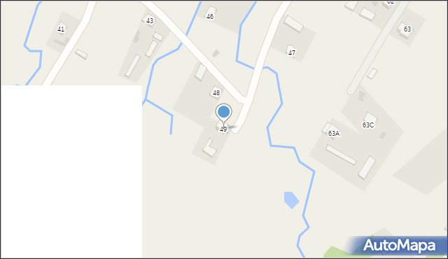 Równia, Równia, 49, mapa Równia