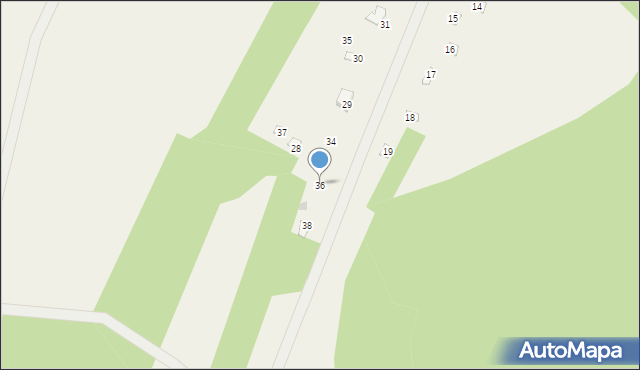 Rowy, Rowy, 36, mapa Rowy