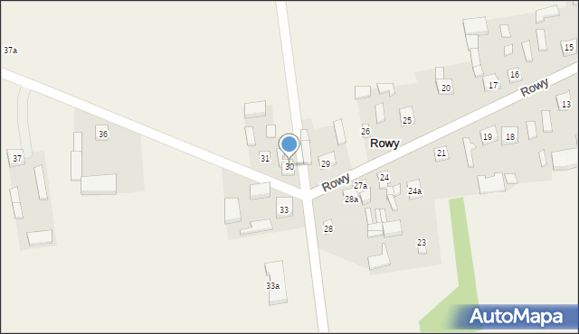 Rowy, Rowy, 30, mapa Rowy
