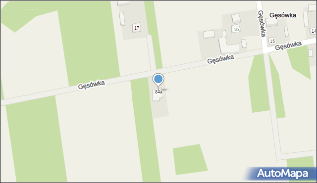 Rowy, Rowy, 84a, mapa Rowy