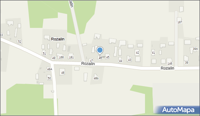 Rozalin, Rozalin, 46, mapa Rozalin