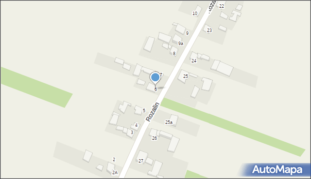 Rozalin, Rozalin, 6, mapa Rozalin