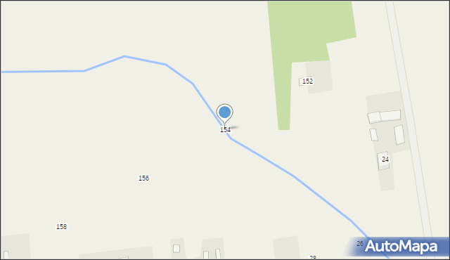 Różanka, Różanka, 154, mapa Różanka