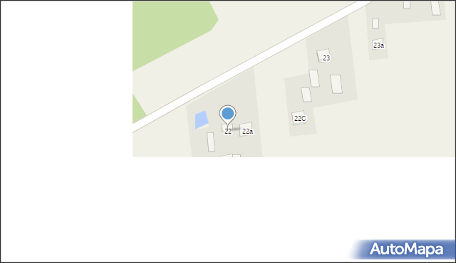 Różanów, Różanów, 22, mapa Różanów