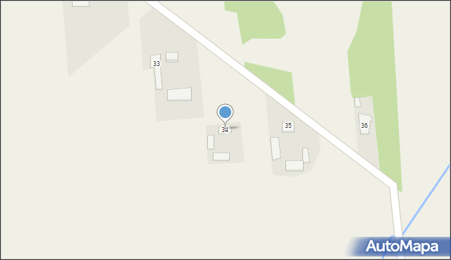 Różanów, Różanów, 34, mapa Różanów