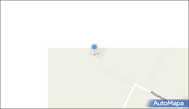 Różanowice, Różanowice, 21, mapa Różanowice