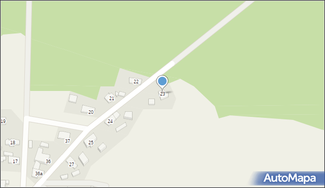 Różanówka, Różanówka, 23, mapa Różanówka