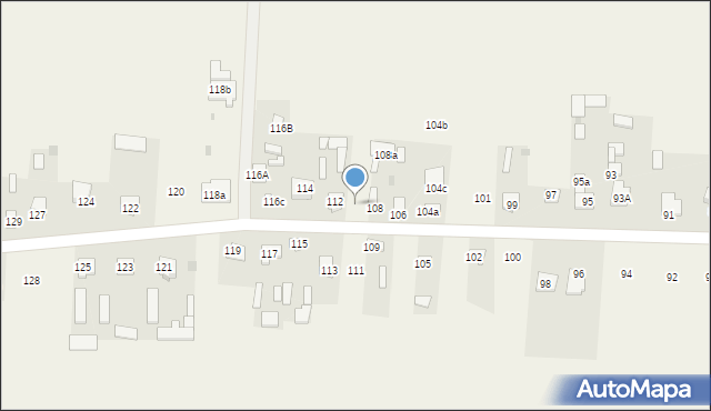 Rożdżałów, Rożdżałów, 110, mapa Rożdżałów