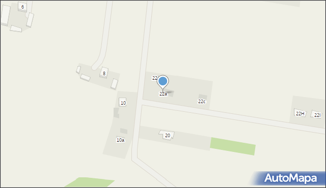 Rożek Krzymowski, Rożek Krzymowski, 22a, mapa Rożek Krzymowski