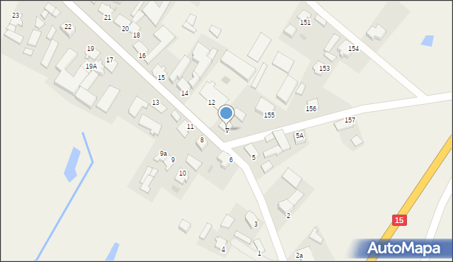 Rożental, Rożental, 7, mapa Rożental