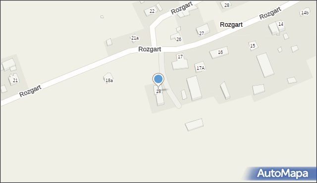 Rozgart, Rozgart, 18, mapa Rozgart