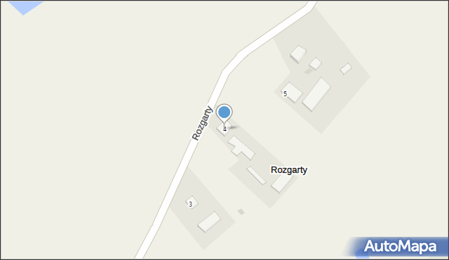 Rozgarty, Rozgarty, 4, mapa Rozgarty