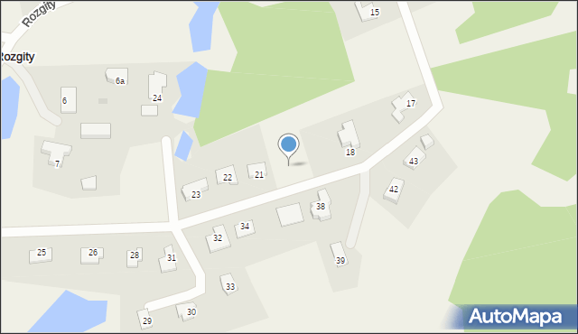 Rozgity, Rozgity, 20, mapa Rozgity