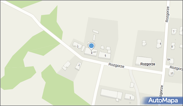 Rozgorze, Rozgorze, 4, mapa Rozgorze