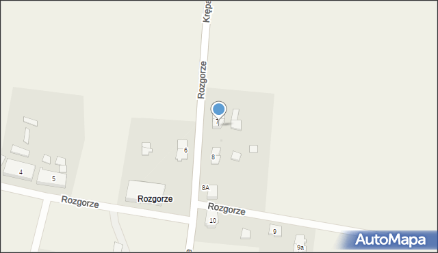 Rozgorze, Rozgorze, 7/2, mapa Rozgorze