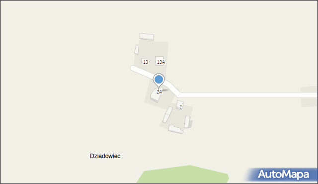 Rozkopaczew, Rozkopaczew, 2A, mapa Rozkopaczew